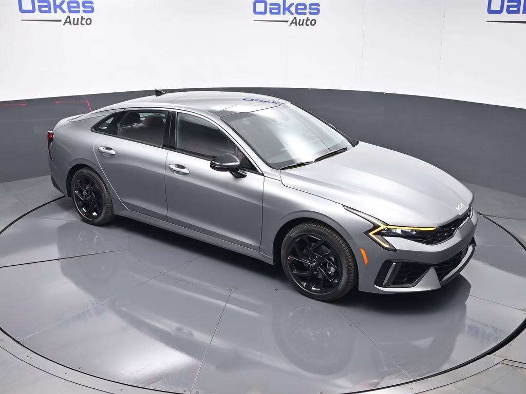 2026 Steel Matte Gray Kia K5 GT-Line AWD Sedan