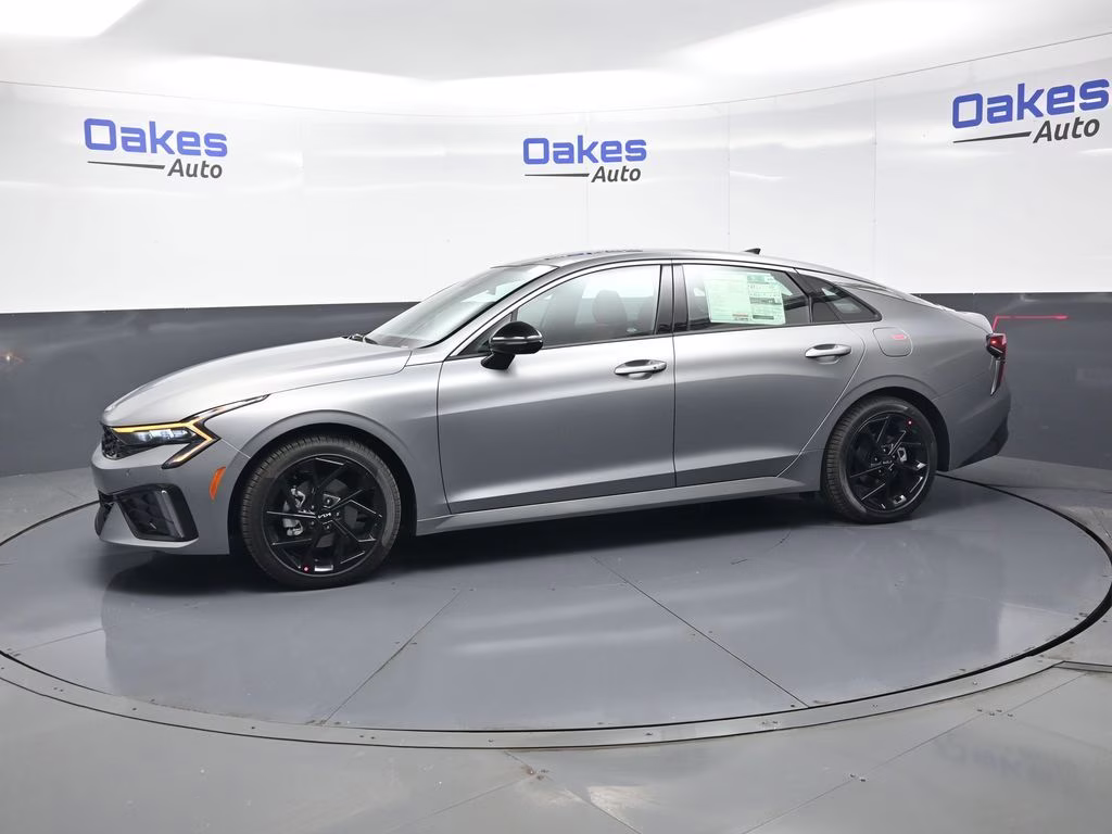 2026 Steel Matte Gray Kia K5 GT-Line AWD Sedan