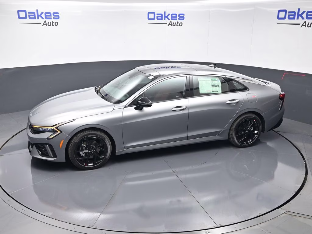 2026 Steel Matte Gray Kia K5 GT-Line AWD Sedan