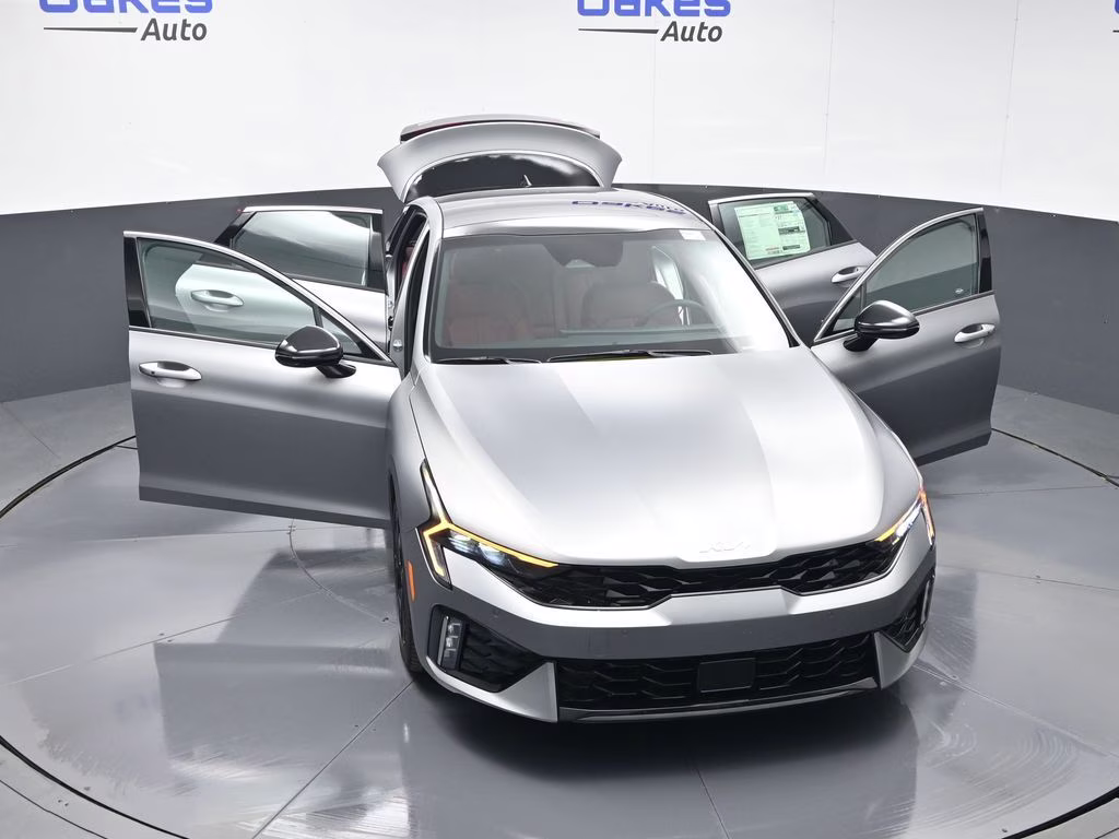 2026 Steel Matte Gray Kia K5 GT-Line AWD Sedan