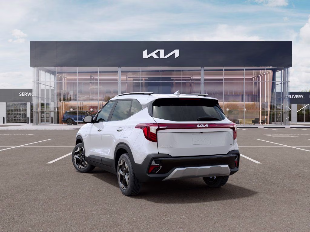 2026 Snow White Pearl Kia Seltos S AWD SUV
