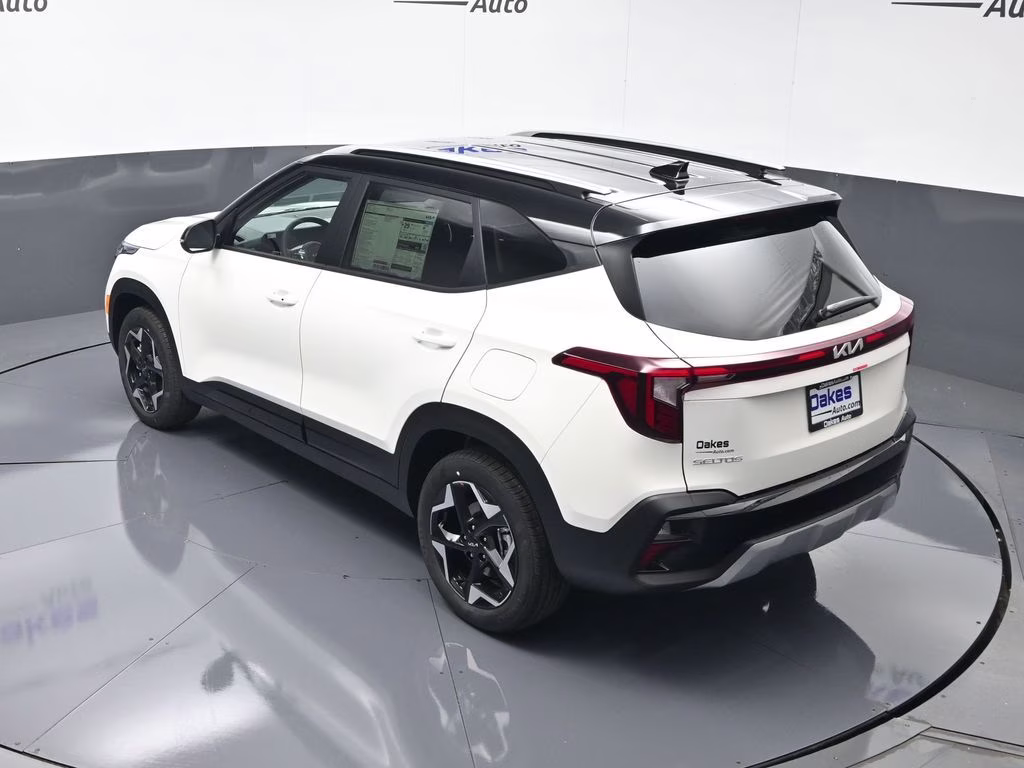 2026 Clear White/Black Roof Kia Seltos S AWD SUV