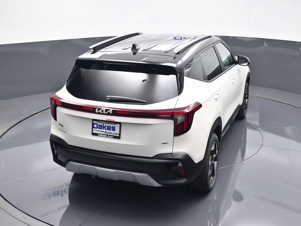 2026 Clear White/Black Roof Kia Seltos S AWD SUV
