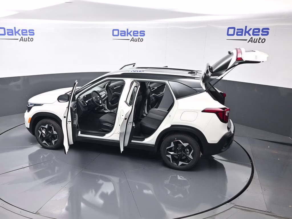 2026 Clear White/Black Roof Kia Seltos S AWD SUV
