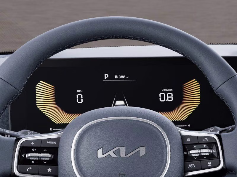 2026 Ceramic Silver Kia Carnival EX FWD Van