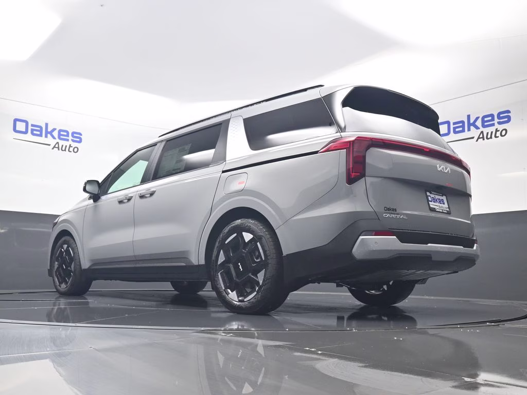 2026 Ceramic Silver Kia Carnival EX FWD Van