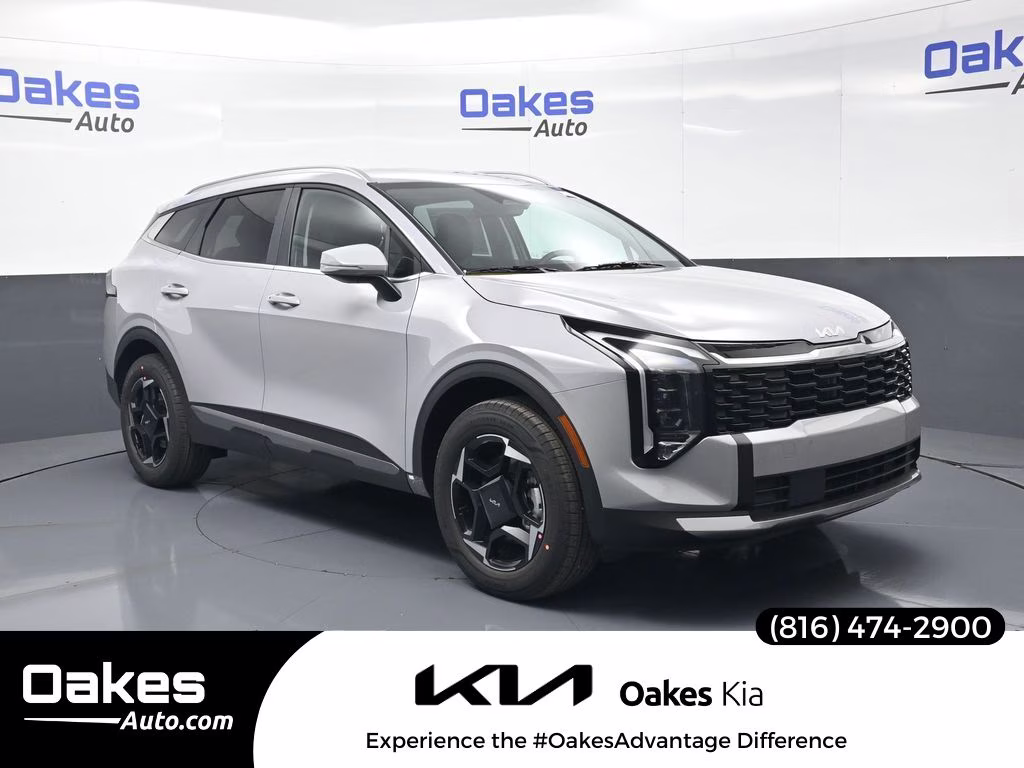 2026 Wolf Gray Kia Sportage Hybrid EX AWD SUV