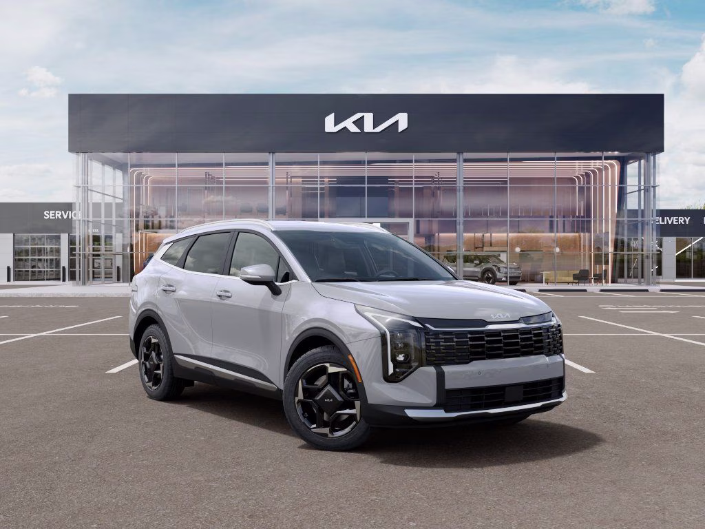 2026 Wolf Gray Kia Sportage Hybrid EX AWD SUV
