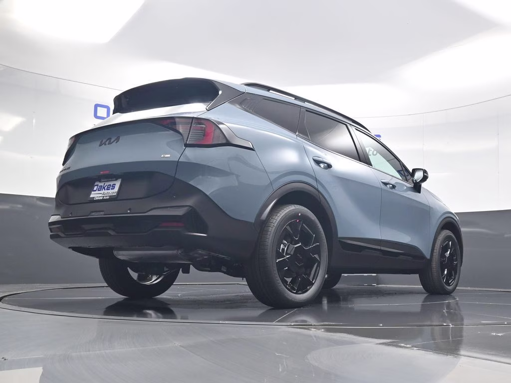 2026 Heritage Blue Kia Sportage Hybrid X-Line AWD SUV