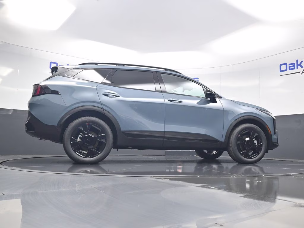 2026 Heritage Blue Kia Sportage Hybrid X-Line AWD SUV