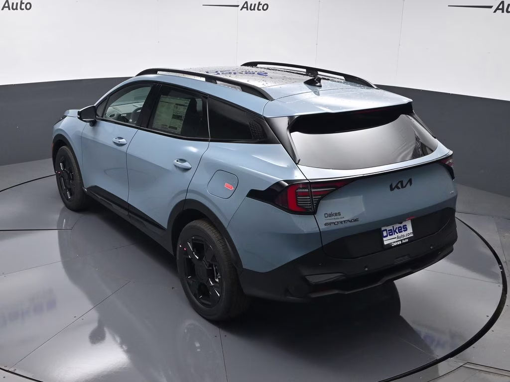 2026 Heritage Blue Kia Sportage Hybrid X-Line AWD SUV
