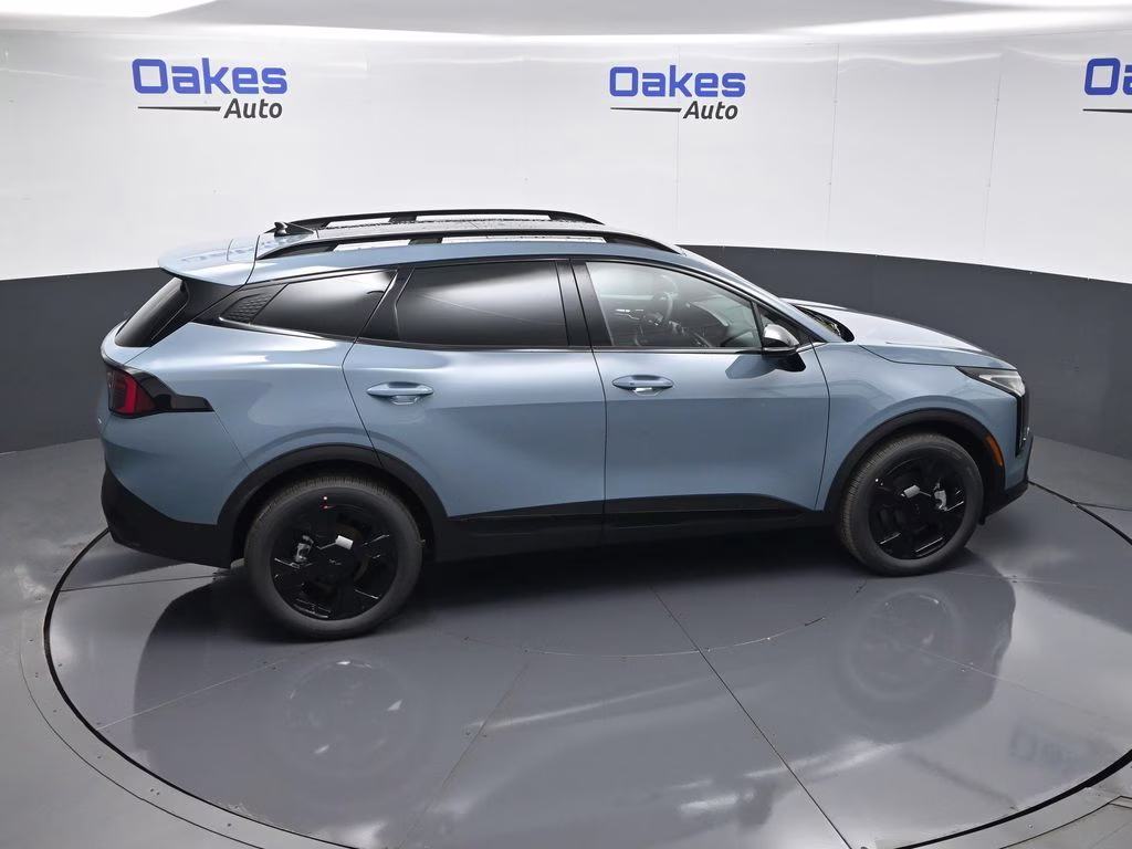 2026 Heritage Blue Kia Sportage Hybrid X-Line AWD SUV