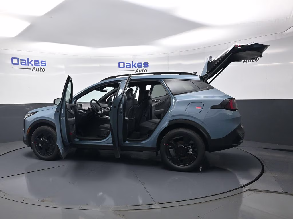 2026 Heritage Blue Kia Sportage Hybrid X-Line AWD SUV