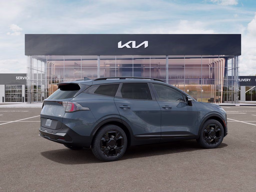 2026 Heritage Blue Kia Sportage Hybrid X-Line AWD SUV