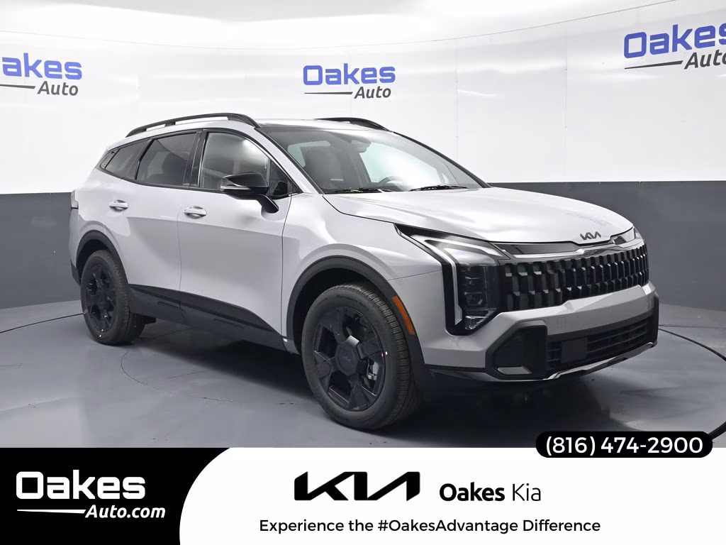 2026 Wolf Gray Kia Sportage Hybrid X-Line AWD SUV