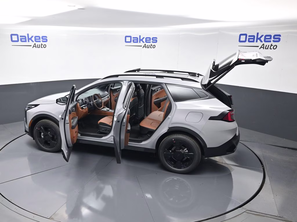 2026 Wolf Gray Kia Sportage Hybrid X-Line AWD SUV