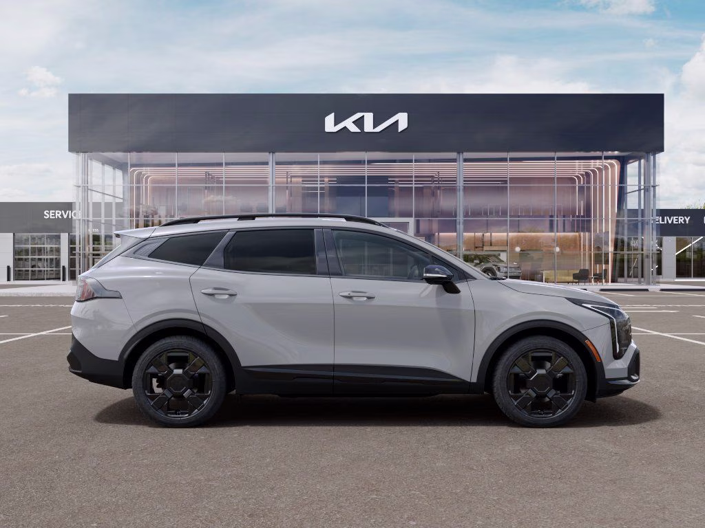 2026 Wolf Gray Kia Sportage Hybrid X-Line AWD SUV