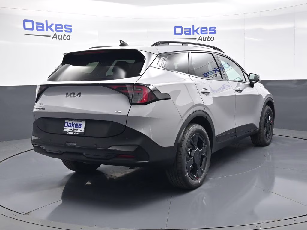2026 Wolf Gray Kia Sportage Hybrid X-Line AWD SUV