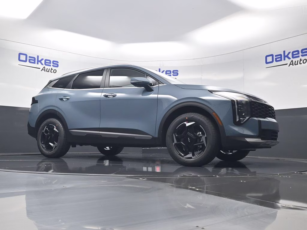 2026 Heritage Blue Kia Sportage Hybrid EX AWD SUV