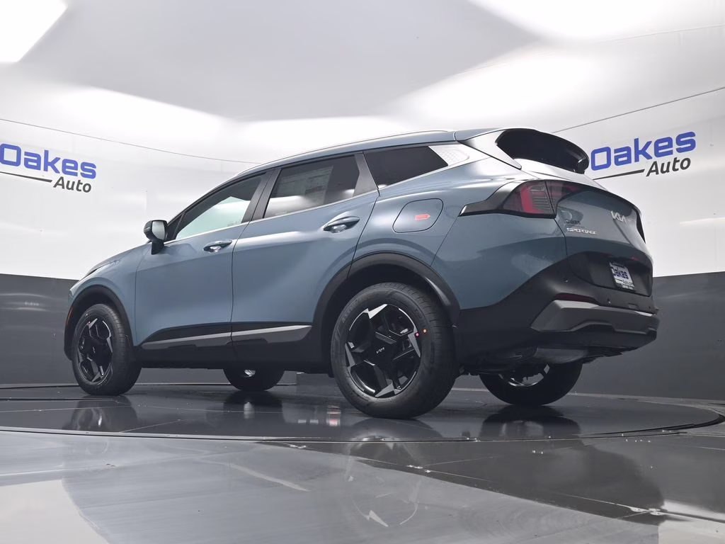 2026 Heritage Blue Kia Sportage Hybrid EX AWD SUV