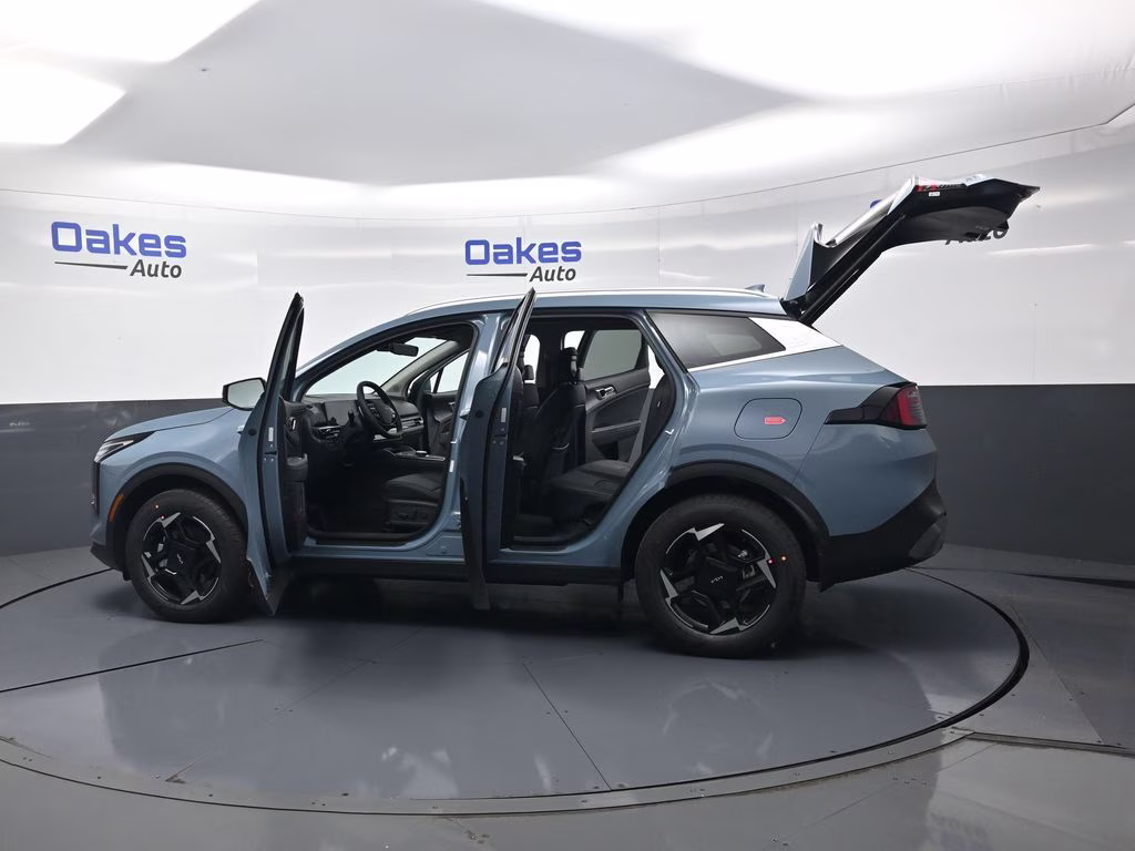 2026 Heritage Blue Kia Sportage Hybrid EX AWD SUV
