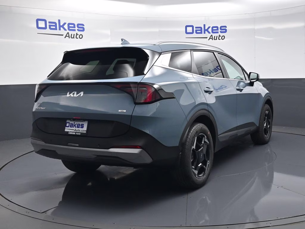 2026 Heritage Blue Kia Sportage Hybrid EX AWD SUV