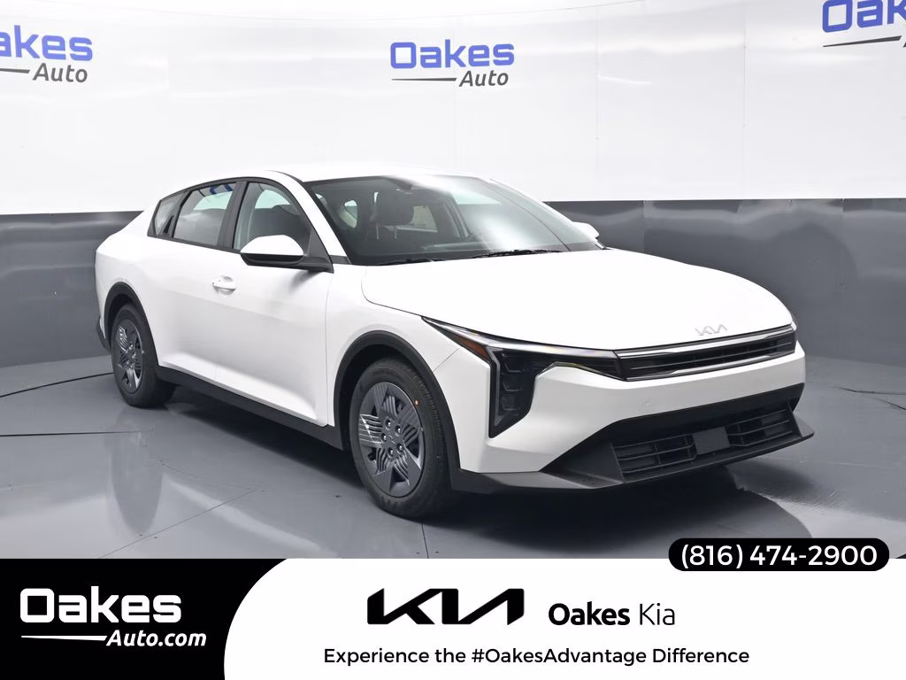 2026 Snow White Pearl Kia K4 LX FWD Sedan