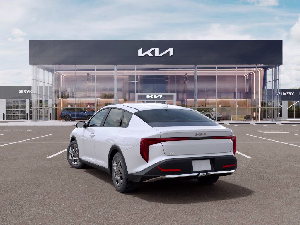 2026 Snow White Pearl Kia K4 LX FWD Sedan