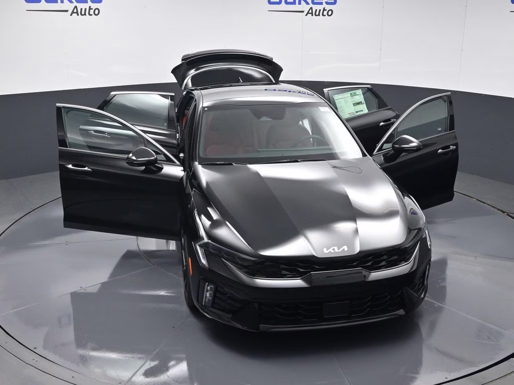 2026 Aurora Black Pearl Kia K5 GT-Line AWD Sedan