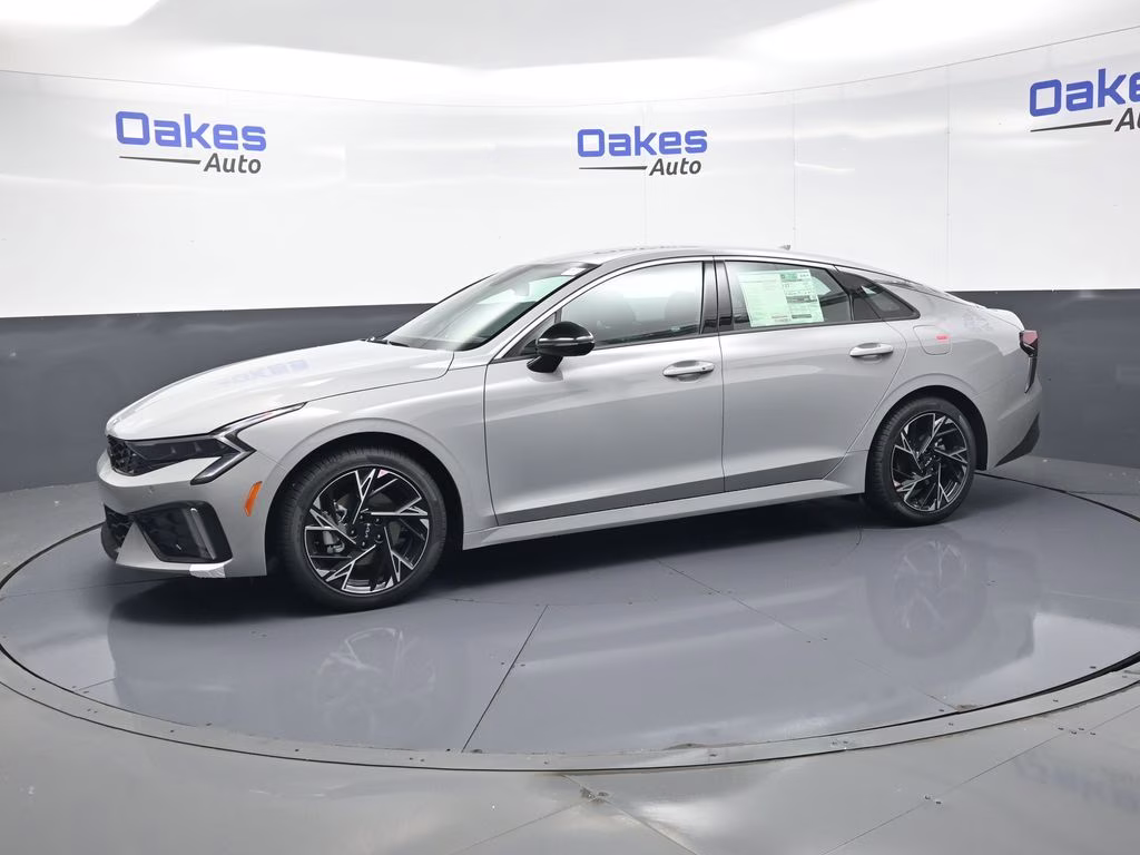2026 Wolf Gray Kia K5 GT-Line AWD Sedan