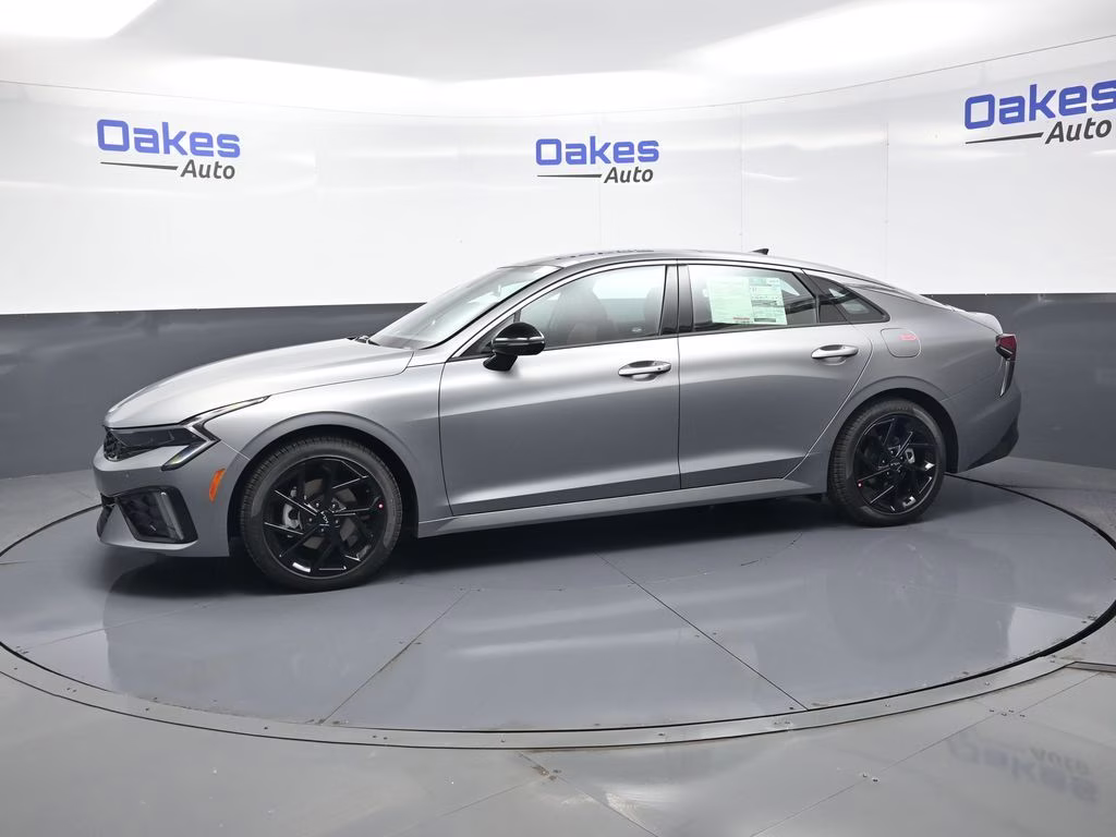 2026 Steel Matte Gray Kia K5 GT-Line AWD Sedan