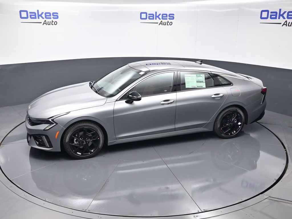 2026 Steel Matte Gray Kia K5 GT-Line AWD Sedan