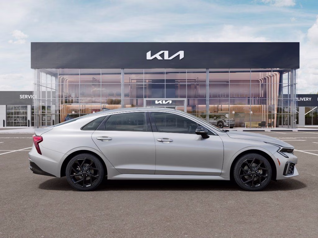 2026 Steel Matte Gray Kia K5 GT-Line AWD Sedan
