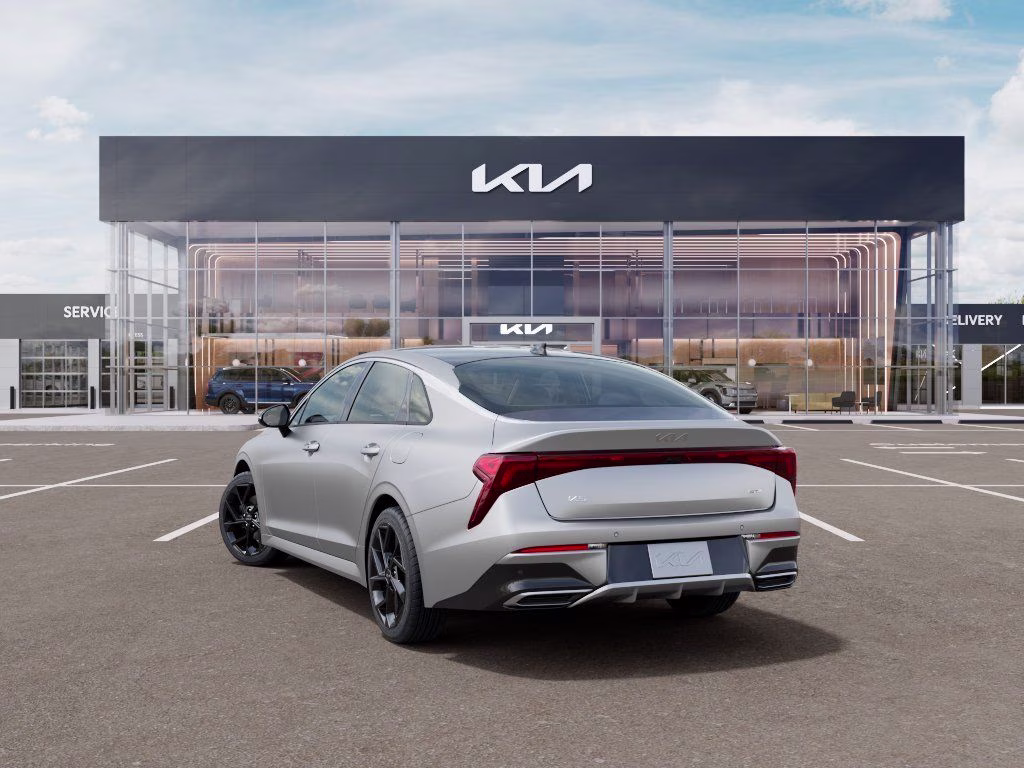2026 Steel Matte Gray Kia K5 GT-Line AWD Sedan