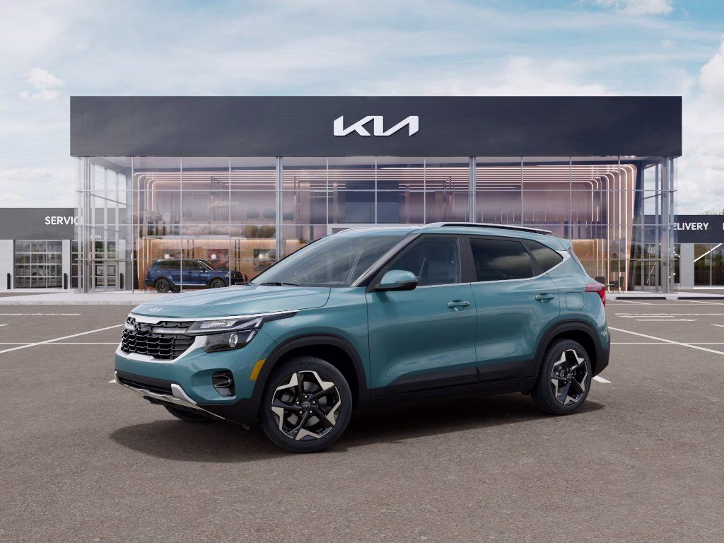 2026 Pluton Blue Kia Seltos EX AWD SUV