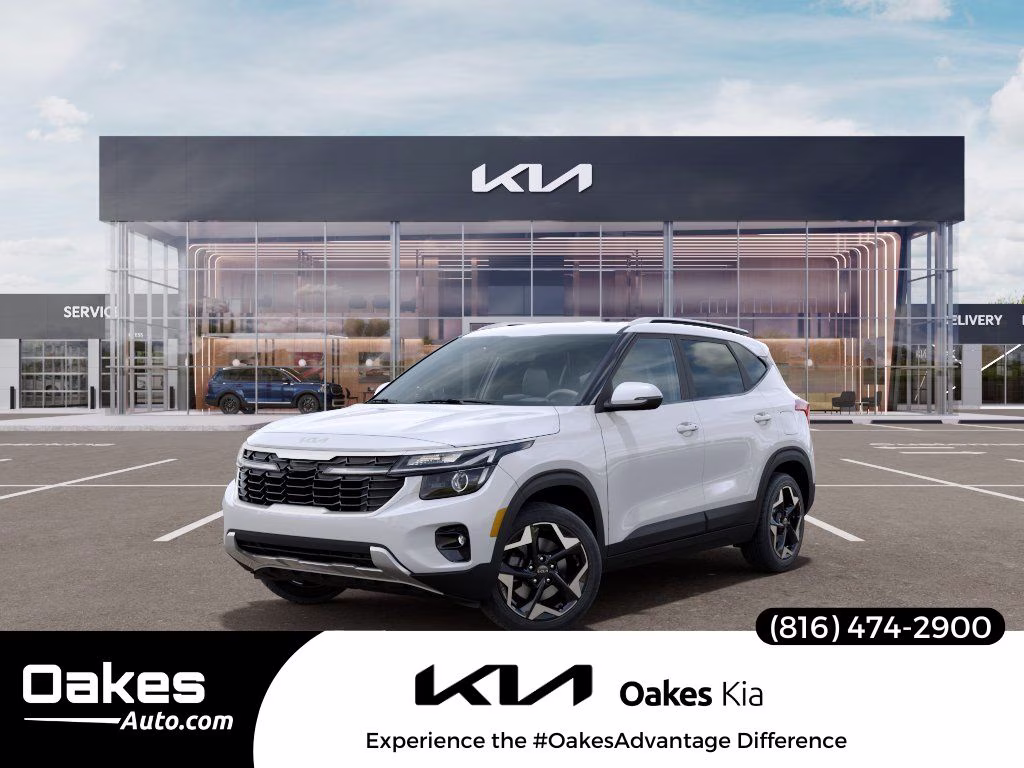2026 Snow White Pearl Kia Seltos S AWD SUV