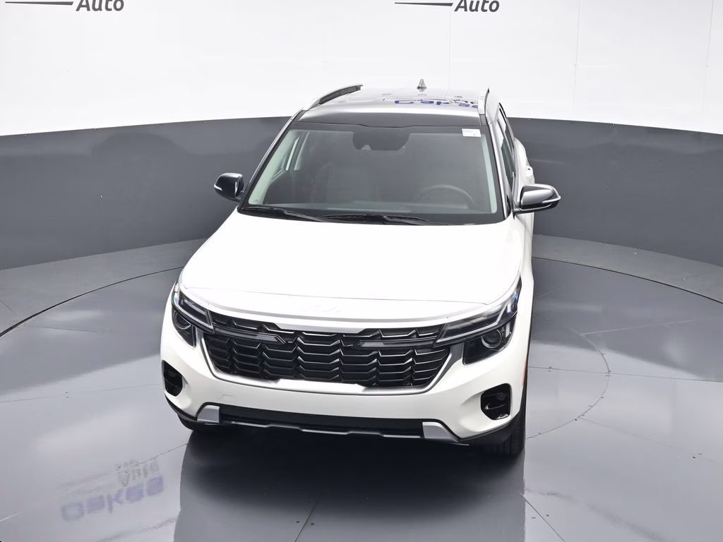 2026 Clear White/Black Roof Kia Seltos S AWD SUV