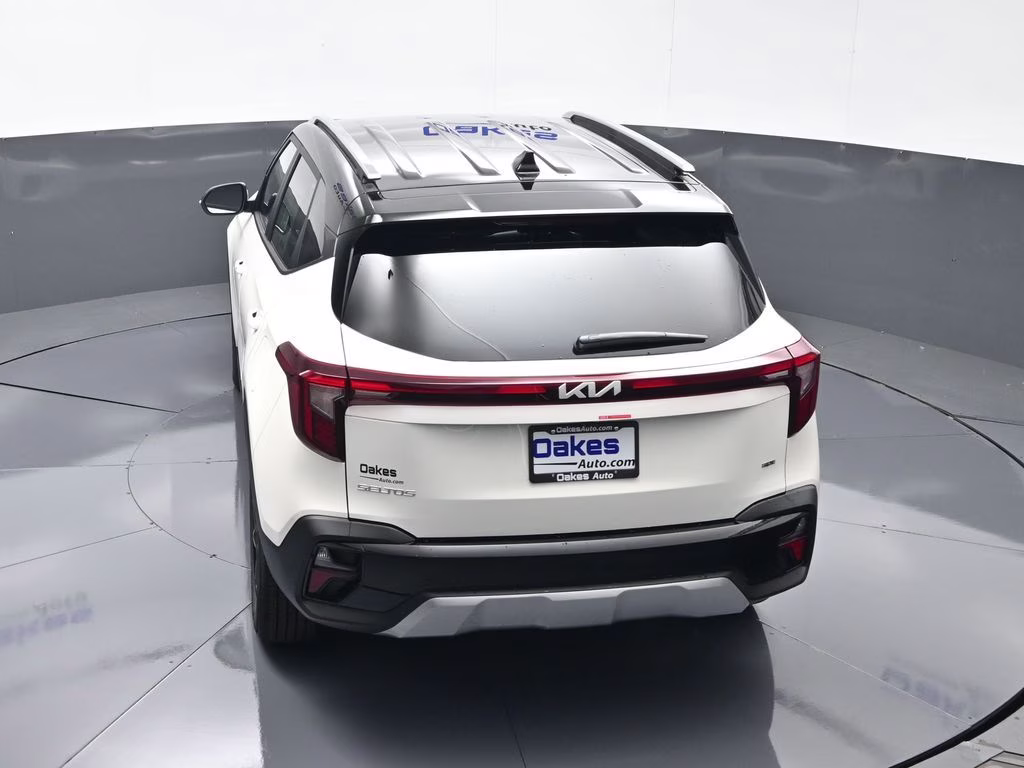 2026 Clear White/Black Roof Kia Seltos S AWD SUV