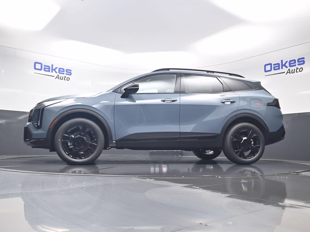 2026 Heritage Blue Kia Sportage Hybrid X-Line AWD SUV