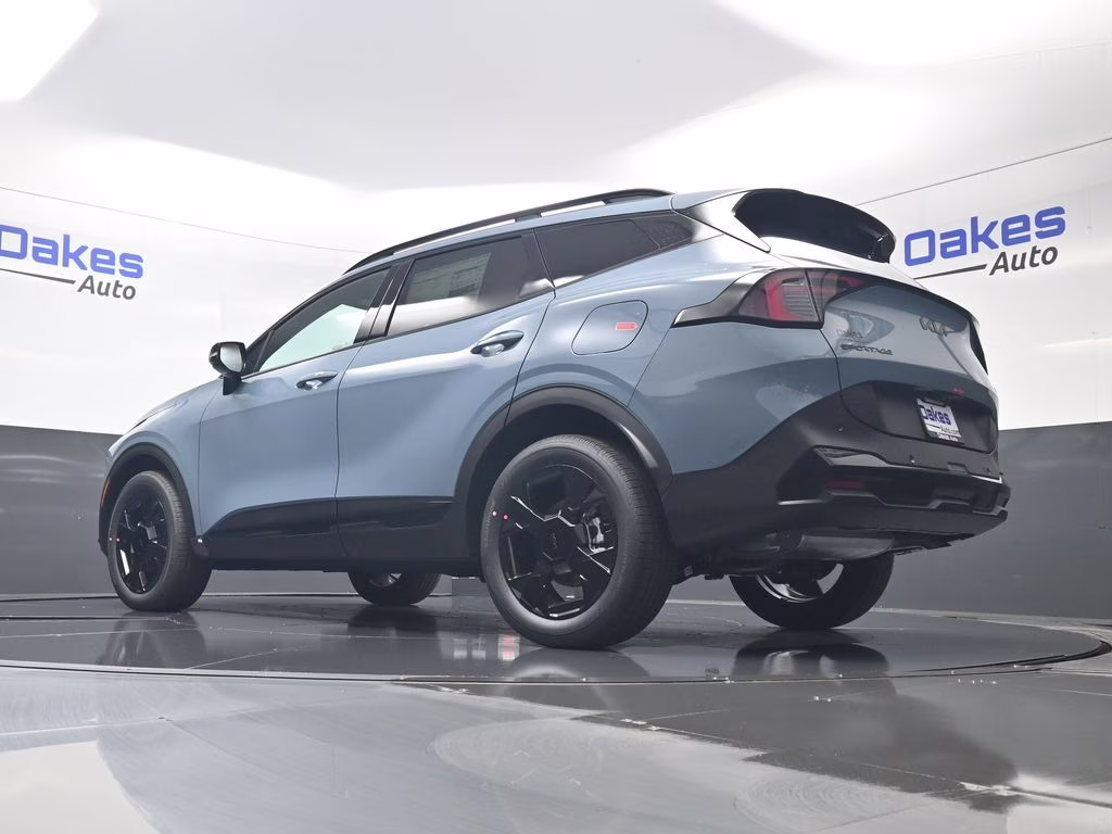 2026 Heritage Blue Kia Sportage Hybrid X-Line AWD SUV
