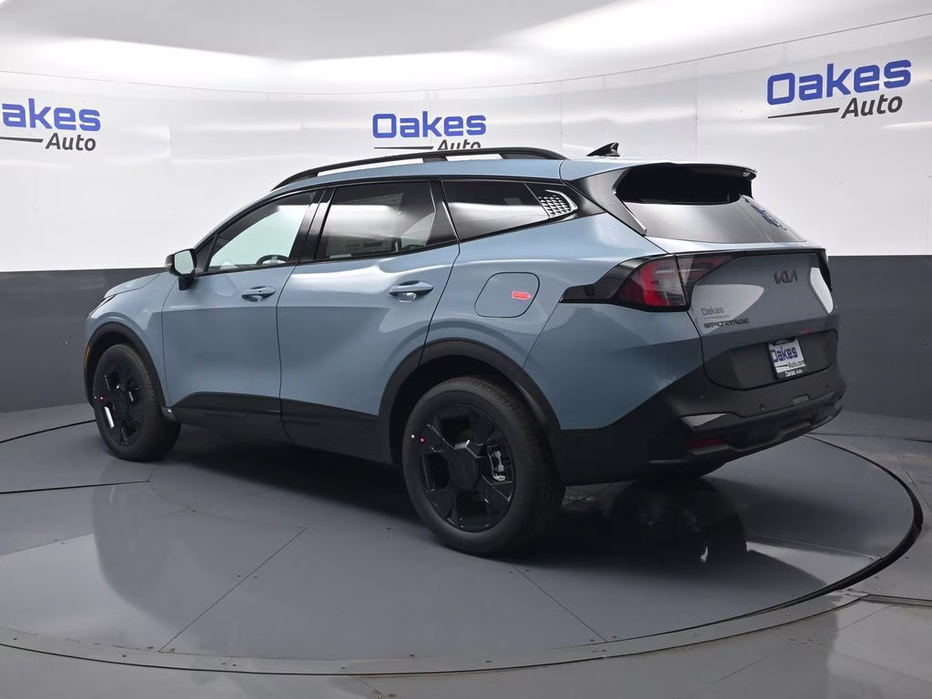 2026 Heritage Blue Kia Sportage Hybrid X-Line AWD SUV