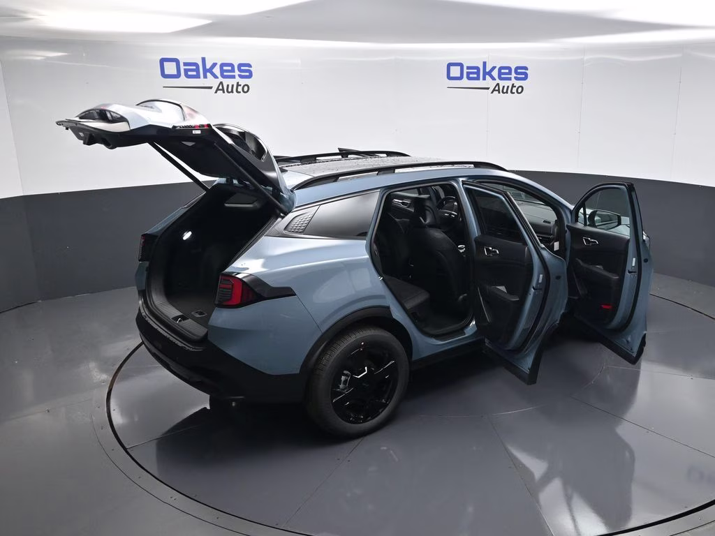2026 Heritage Blue Kia Sportage Hybrid X-Line AWD SUV