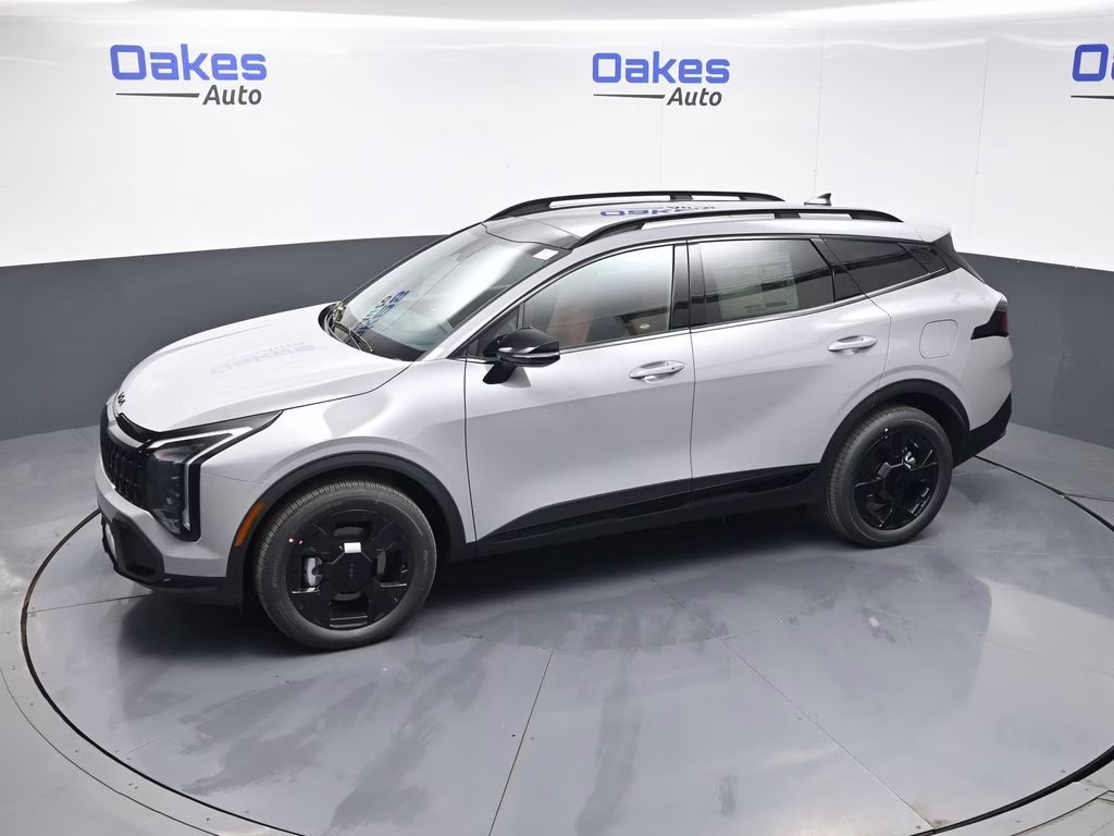2026 Wolf Gray Kia Sportage Hybrid X-Line AWD SUV