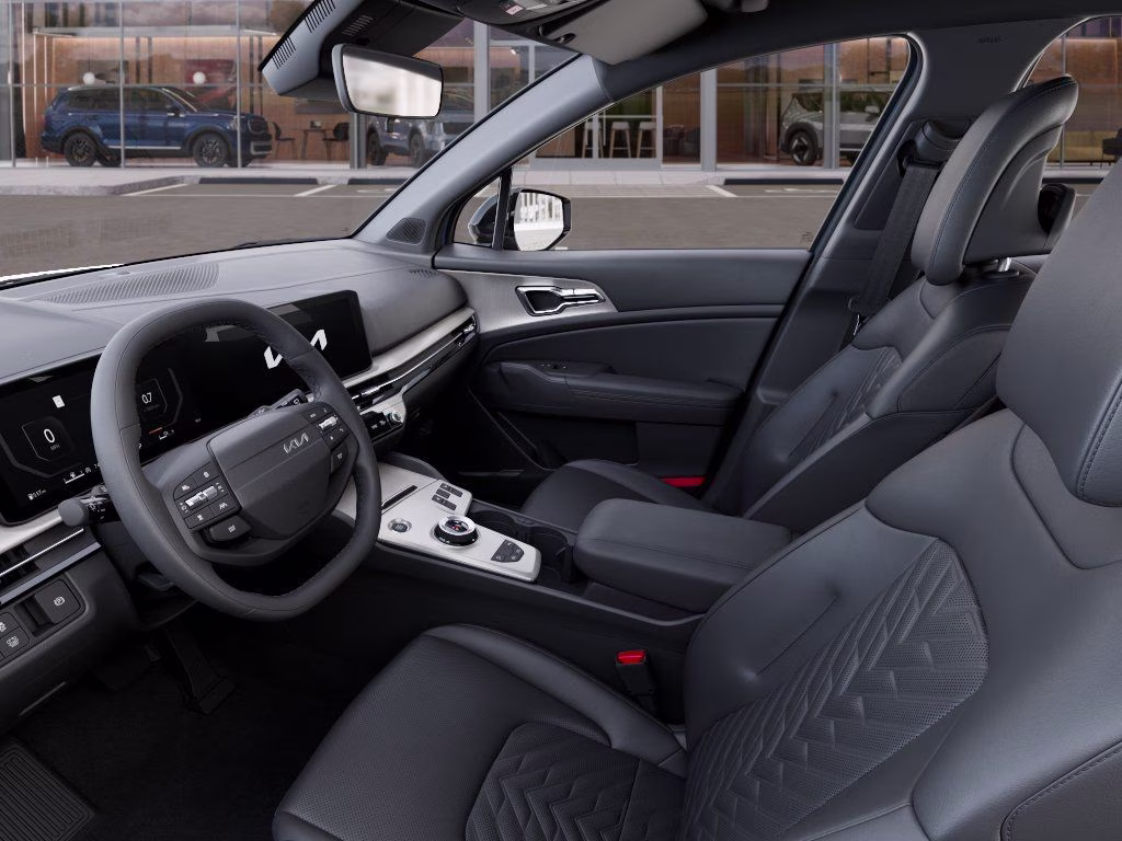 2026 Heritage Blue Kia Sportage Hybrid X-Line AWD SUV