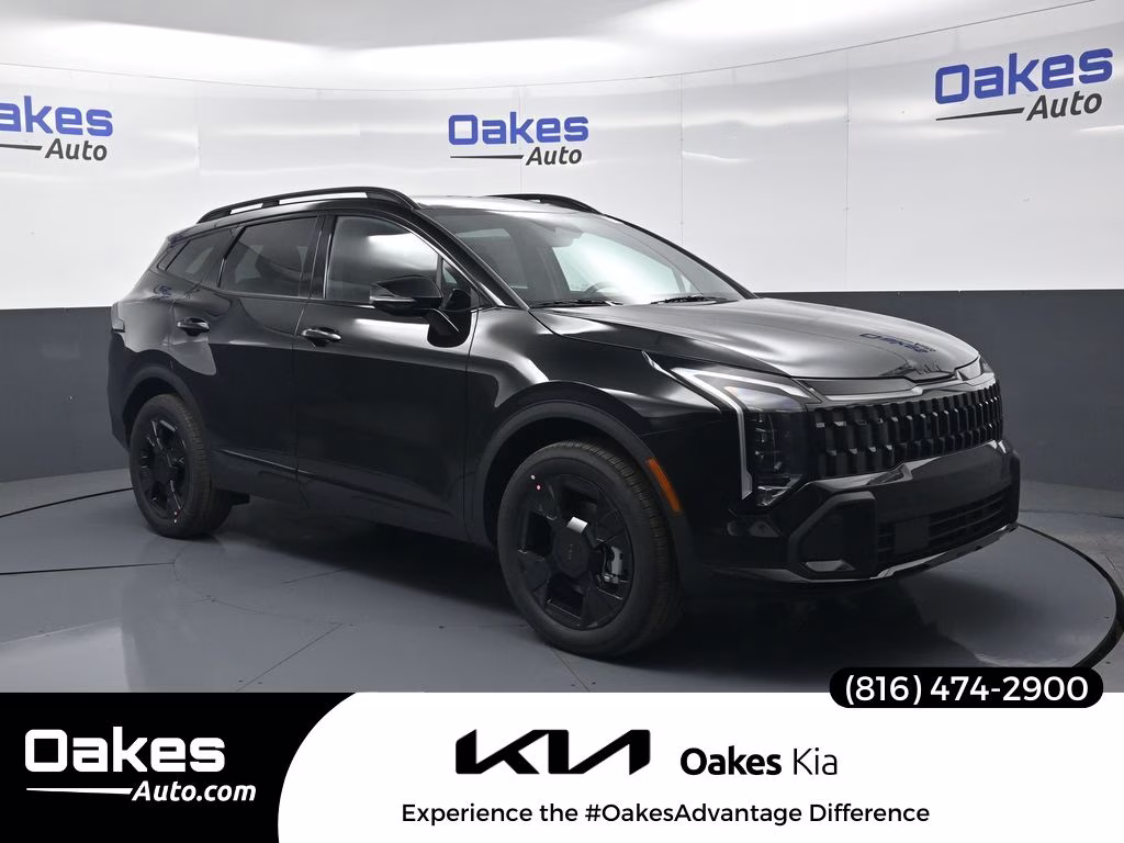 2026 Fusion Black Kia Sportage Hybrid X-Line AWD SUV