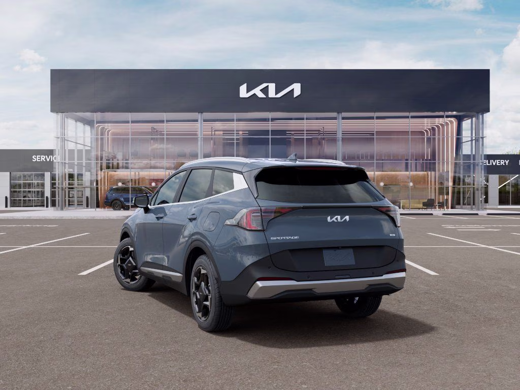 2026 Heritage Blue Kia Sportage Hybrid EX AWD SUV