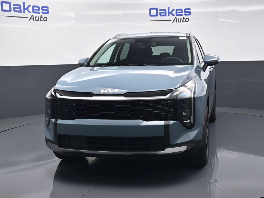 2026 Heritage Blue Kia Sportage Hybrid EX AWD SUV