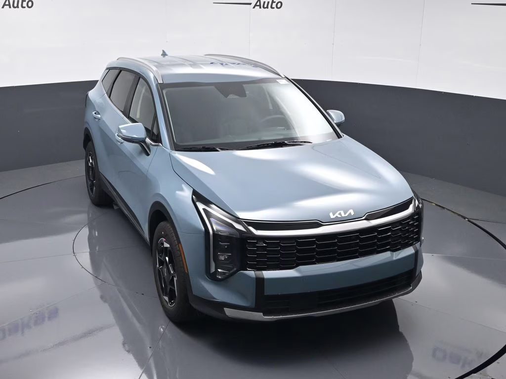 2026 Heritage Blue Kia Sportage Hybrid EX AWD SUV