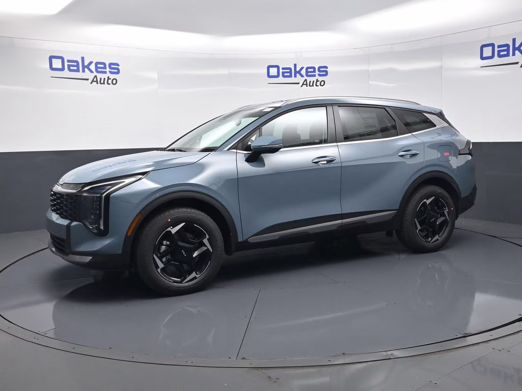 2026 Heritage Blue Kia Sportage Hybrid EX AWD SUV