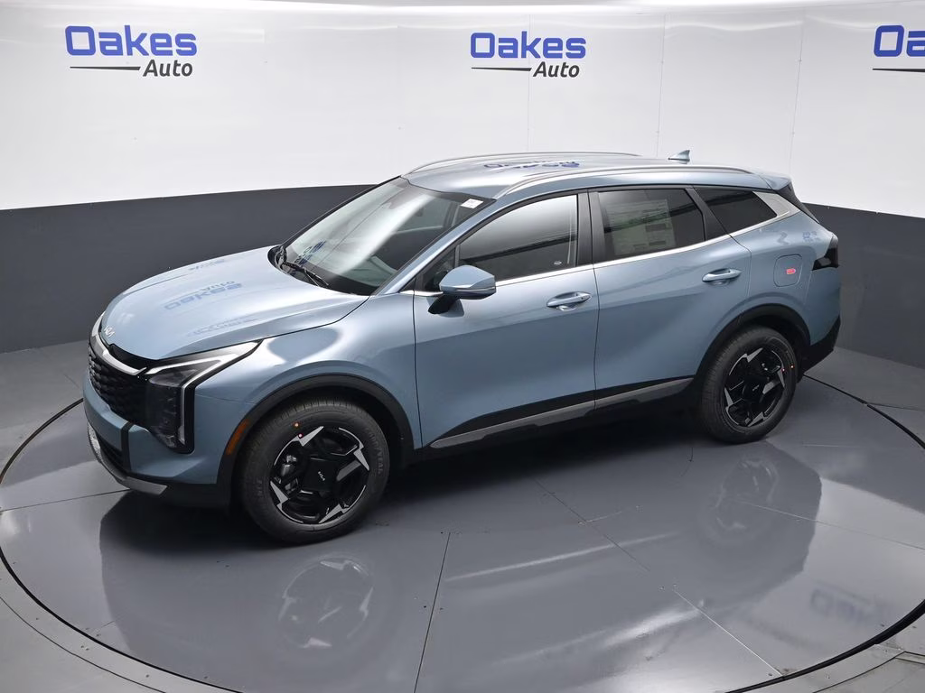 2026 Heritage Blue Kia Sportage Hybrid EX AWD SUV